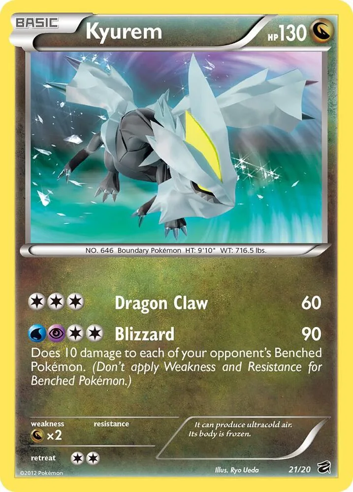 Kyurem card front