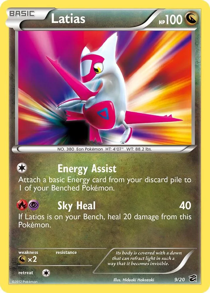 Latias card front