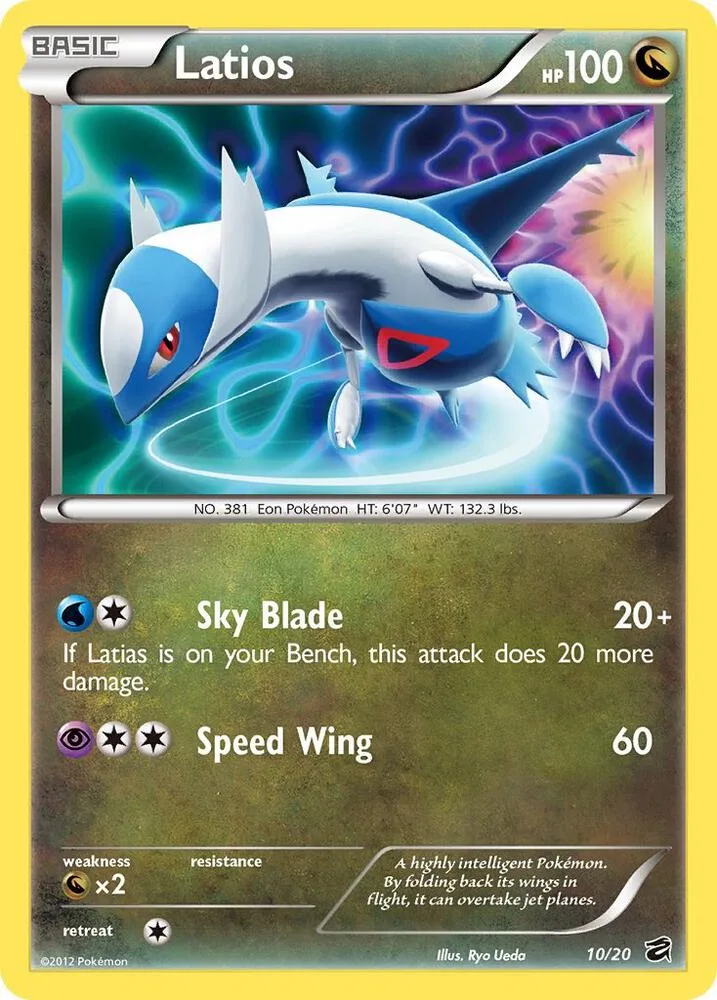 Latios card front