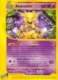 Alakazam card front
