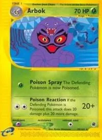 Arbok card front