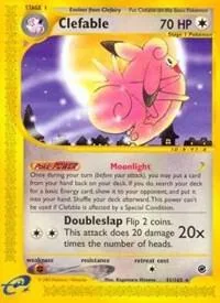 Clefable card front