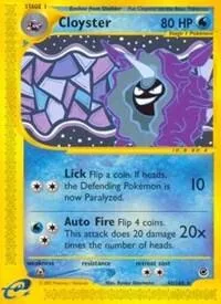 Cloyster card front
