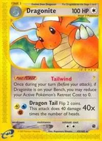 Dragonite card front