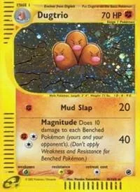 Dugtrio card front
