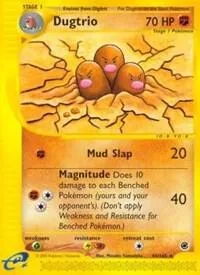 Dugtrio card front