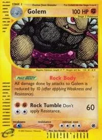 Golem card front