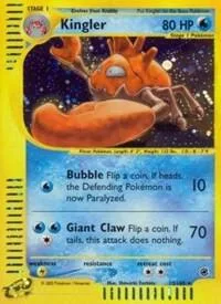 Kingler card front