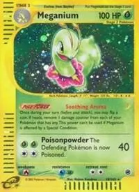 Meganium card front