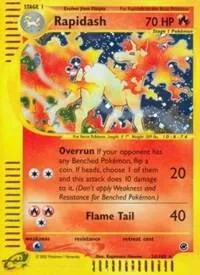 Rapidash card front