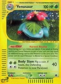 Venusaur card front