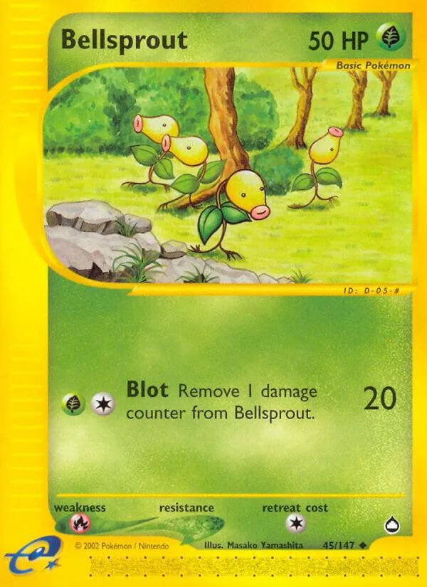 Bellsprout card front