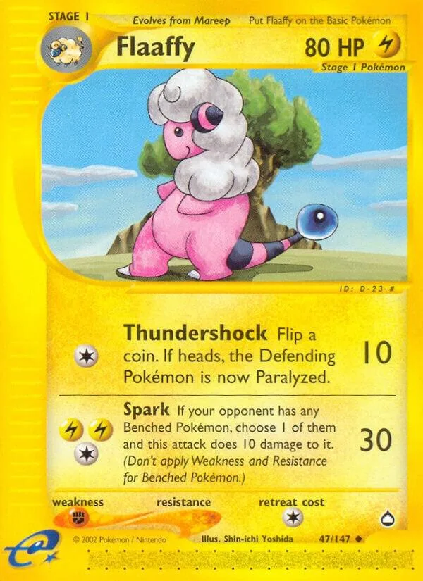 Flaaffy card front