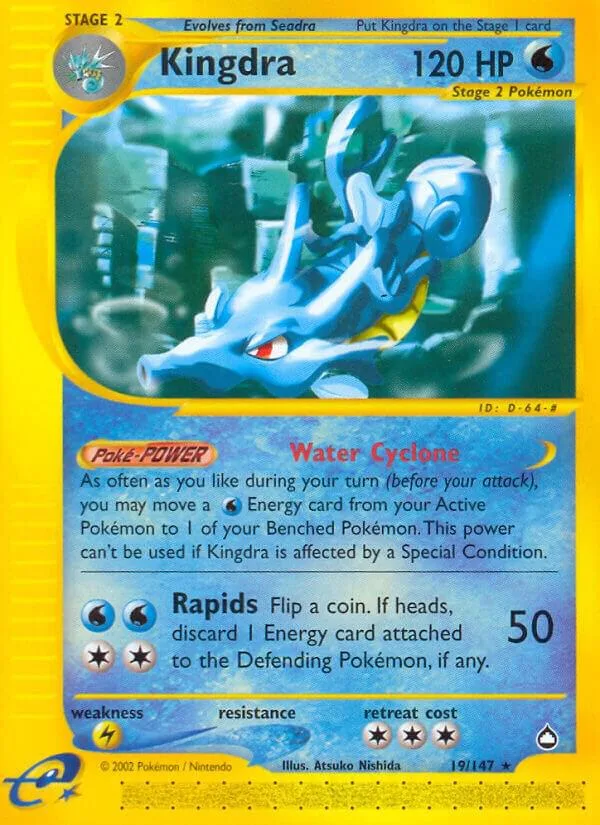 Kingdra card front