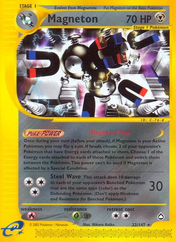 Magneton card front