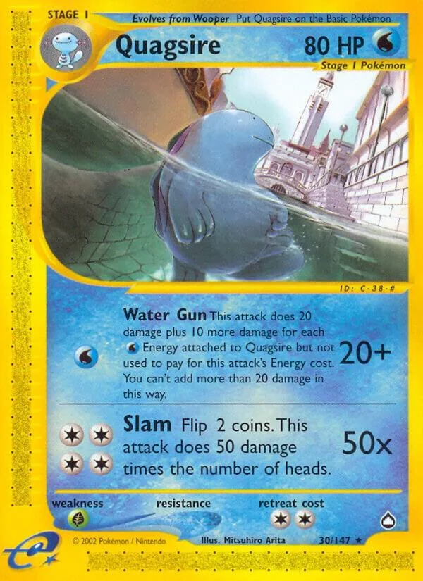 Quagsire card front