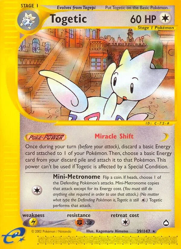 Togetic card front