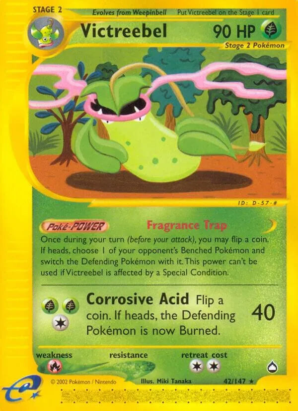 Victreebel card front