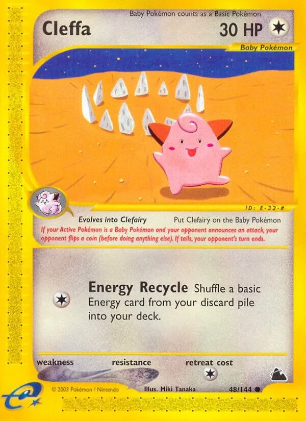 Cleffa card front