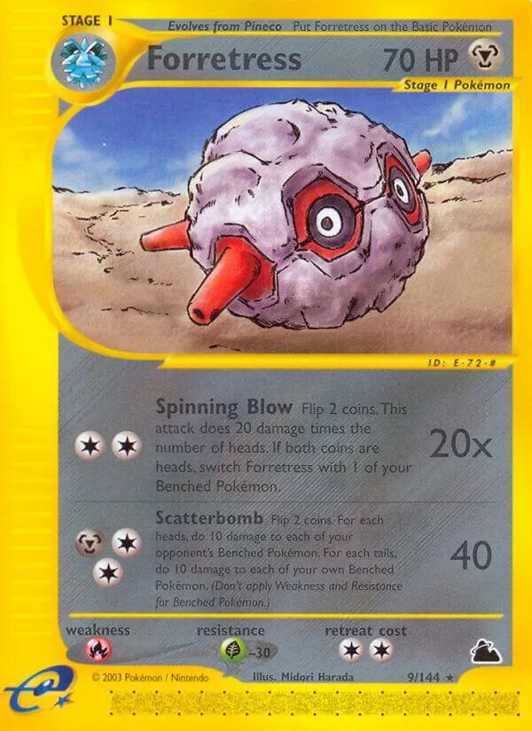 Forretress card front