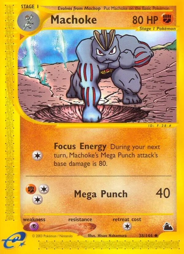 Machoke card front