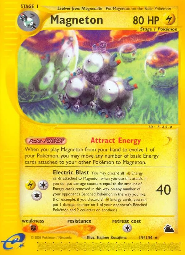 Magneton card front
