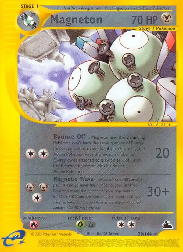 Magneton card front