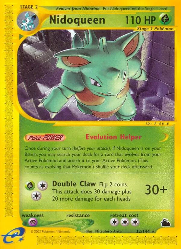 Nidoqueen card front