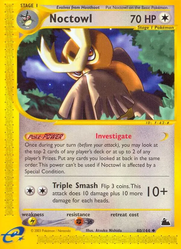 Noctowl card front