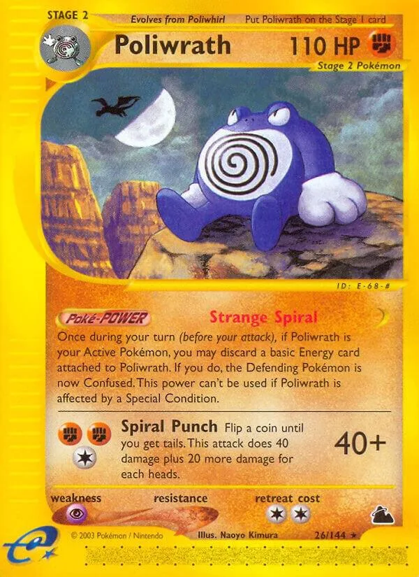 Poliwrath card front