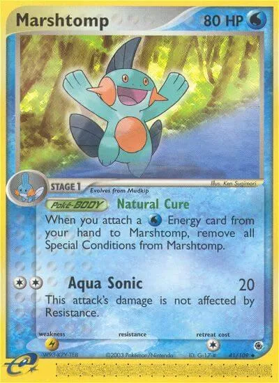 Marshtomp card front