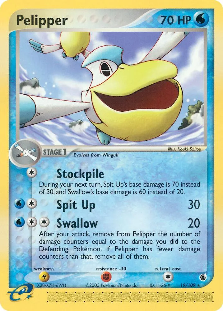 Pelipper card front