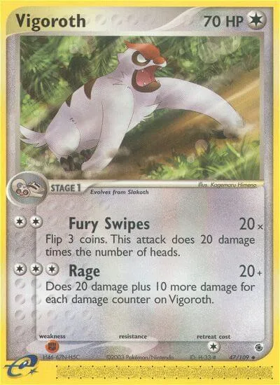Vigoroth card front