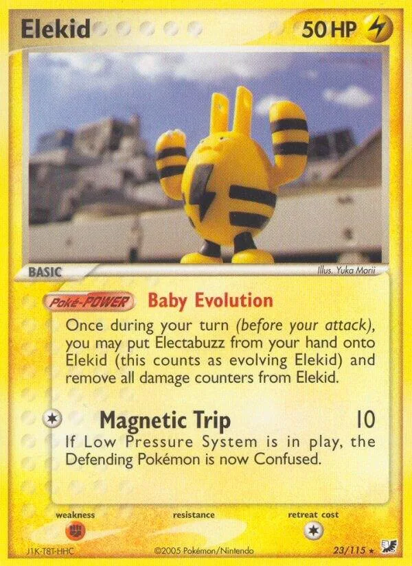 Elekid card front