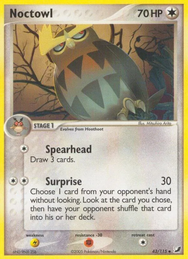 Noctowl card front