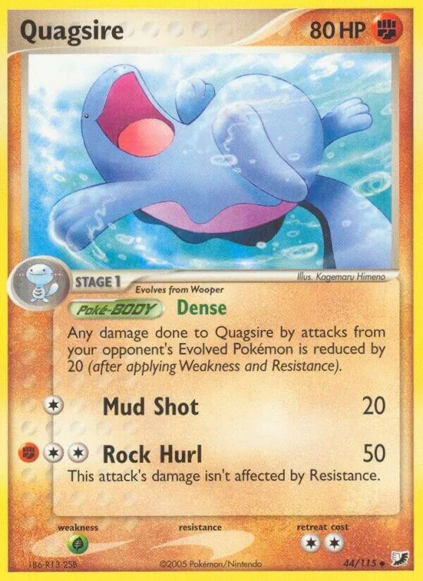 Quagsire card front