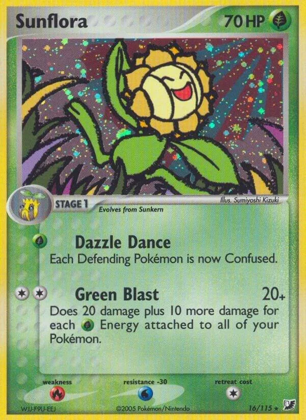 Sunflora card front