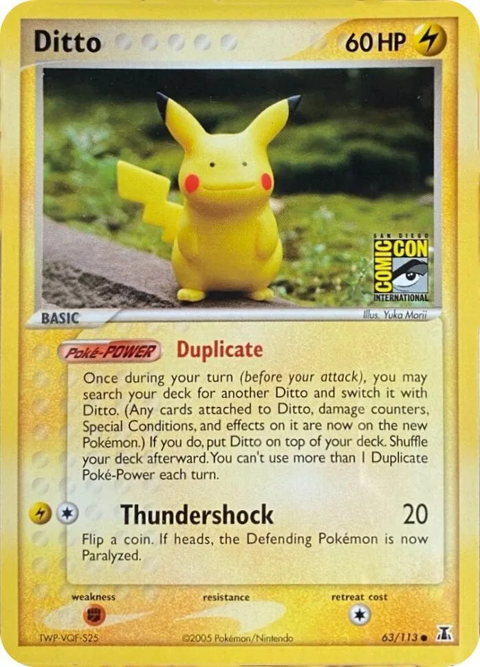 Ditto (Pikachu) (Event Stamp) thumbnail