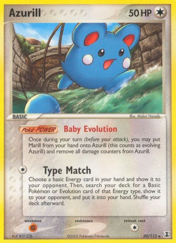 Azurill card front