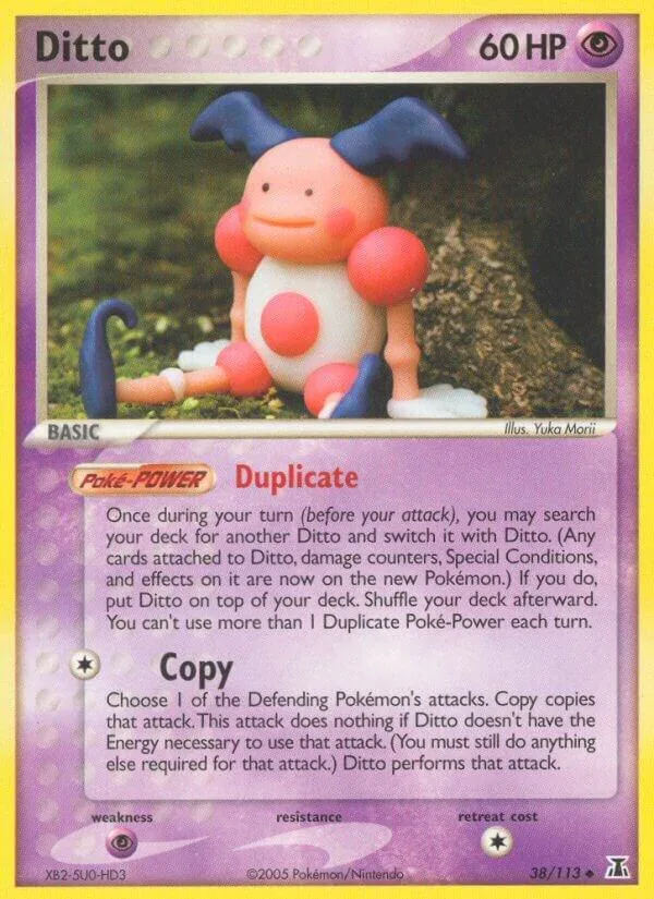 Ditto (Mr. Mime) card front