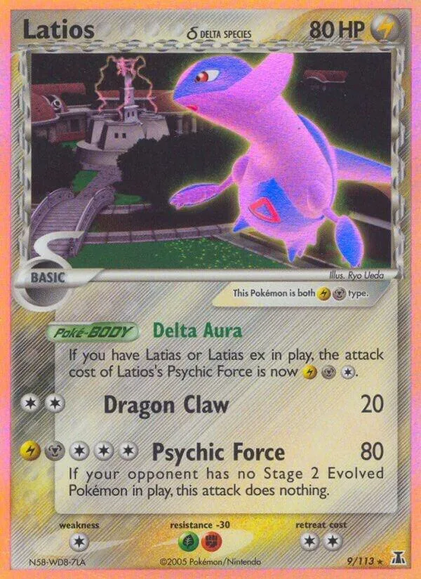 Latios (Delta Species) card front