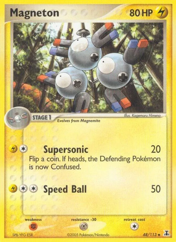 Magneton card front