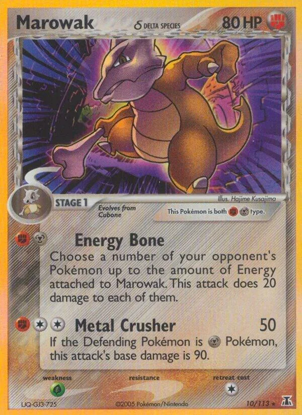 Marowak (Delta Species) card front