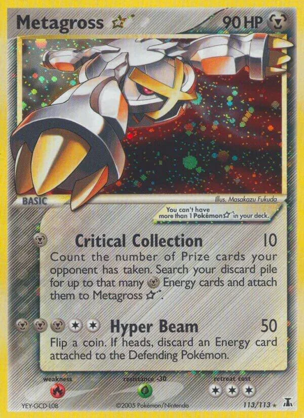 Metagross Star Holofoil card