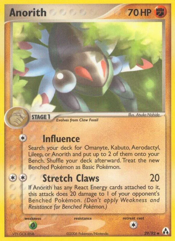 Anorith card front