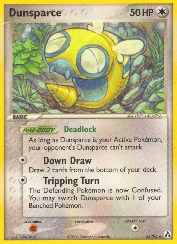 Dunsparce card front