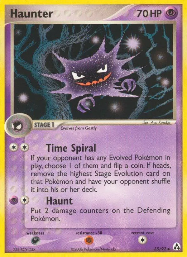 Haunter card front