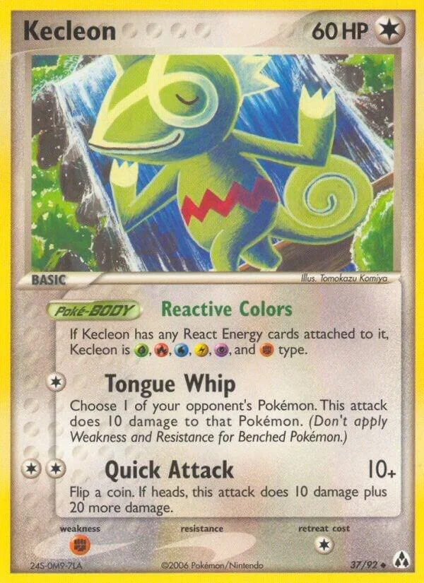 Kecleon card front