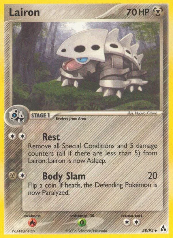 Lairon card front