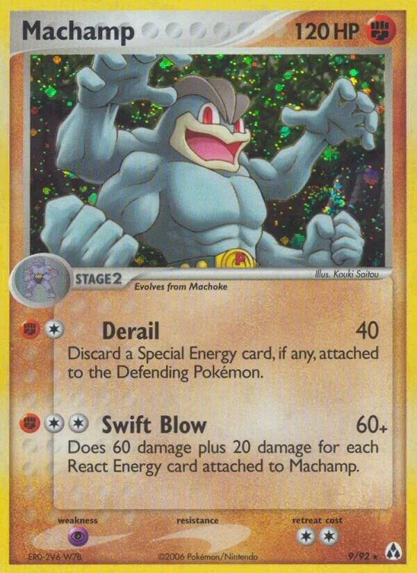 Machamp card front